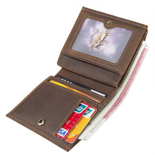 Load image into Gallery viewer, Genuine Leather Men Wallet