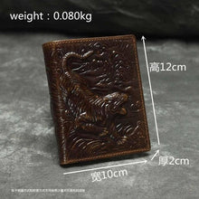 Load image into Gallery viewer, Dragon Leather Wallet