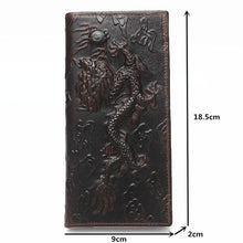 Load image into Gallery viewer, Dragon Leather Wallet