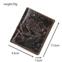 Load image into Gallery viewer, Dragon Leather Wallet