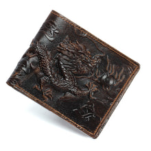 Load image into Gallery viewer, Dragon Leather Wallet