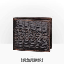 Load image into Gallery viewer, Genuine Leather Wallet Bifold