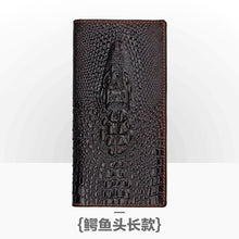 Load image into Gallery viewer, Genuine Leather Wallet Bifold