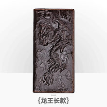 Load image into Gallery viewer, Genuine Leather Wallet Bifold