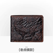 Load image into Gallery viewer, Genuine Leather Wallet Bifold