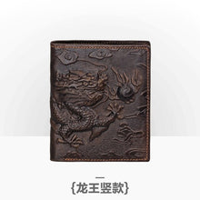 Load image into Gallery viewer, Genuine Leather Wallet Bifold