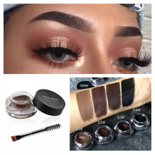Load image into Gallery viewer, 4 Color Eyebrow Cream Enhancers Long Lasting Waterproof Eye Brows Gel