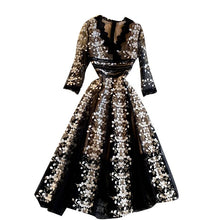 Load image into Gallery viewer, Elegant Evening Party Long Dress V Neck