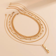 Load image into Gallery viewer, Multilayer Pendant Choker