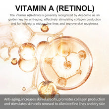 Load image into Gallery viewer, Retinol Facial Skin Care Set Face Cream Eye Serum