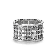 Load image into Gallery viewer, Ethnic Gypsy Elastic Bracelet Bangle