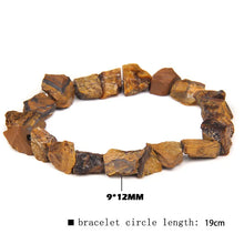 Load image into Gallery viewer, Irregular Crystal Beads Bracelet Rough Natural Stone Rose