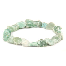Load image into Gallery viewer, Irregular Crystal Beads Bracelet Rough Natural Stone Rose