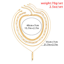 Load image into Gallery viewer, Multilayer Pendant Choker
