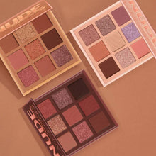 Load image into Gallery viewer, Diamond Nude Eyeshadow Kit Matte Glitter Eyeshadow Palette 9 Colors