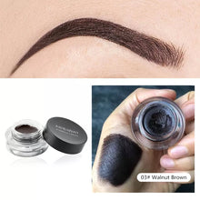 Load image into Gallery viewer, 4 Color Eyebrow Cream Enhancers Long Lasting Waterproof Eye Brows Gel