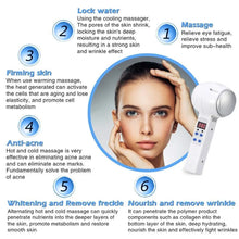 Load image into Gallery viewer, Face Care Device Hot Cold Hammer Cryotherapy Blue Photon Acne