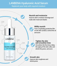 Load image into Gallery viewer, Hyaluronic Acid Serum Snail Essence Face Cream Moisturizing