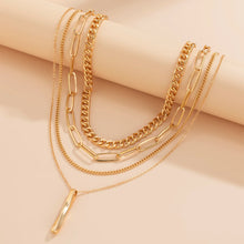 Load image into Gallery viewer, Multilayer Pendant Choker