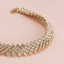 Load image into Gallery viewer, Crystal Collar Chain Choker
