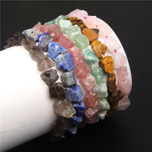Load image into Gallery viewer, Irregular Crystal Beads Bracelet Rough Natural Stone Rose