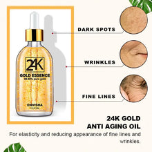Load image into Gallery viewer, 24K Gold Hyaluronic Acid For Face Care Collagen Serum Facial