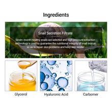 Load image into Gallery viewer, Hyaluronic Acid Serum Snail Essence Face Cream Moisturizing