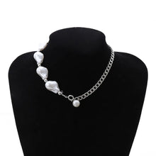 Load image into Gallery viewer, Multilayer White Imitation-Pearl Choker