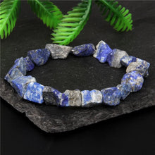 Load image into Gallery viewer, Irregular Crystal Beads Bracelet Rough Natural Stone Rose