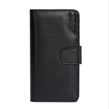 Load image into Gallery viewer, Genuine Leather Long Wallet