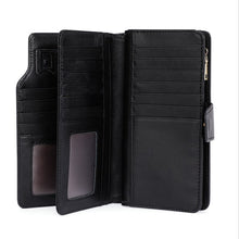 Load image into Gallery viewer, Genuine Leather Long Wallet