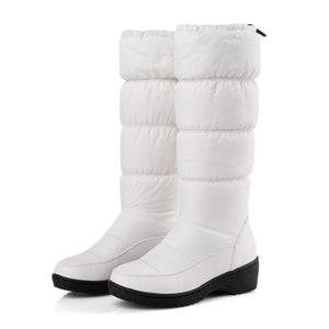 Snow Boots  Mid calf Round Toe