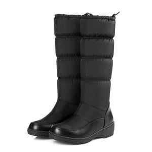 Snow Boots  Mid calf Round Toe