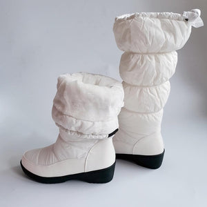 Snow Boots  Mid calf Round Toe