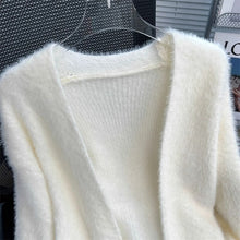 Load image into Gallery viewer, Korean Fashion Sweet Soft Imitation Mink Sweater Women Winter Thick