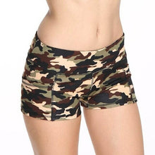 Load image into Gallery viewer, Mini Shorts Women Short Low Waist | Shorts Camouflage