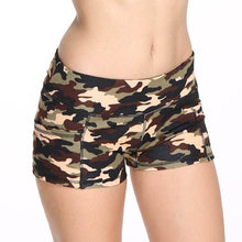 Load image into Gallery viewer, Mini Shorts Women Short Low Waist | Shorts Camouflage