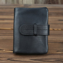 Load image into Gallery viewer, Small Wallet Genuine Cowhide Leather