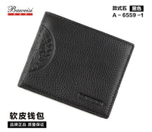 Load image into Gallery viewer, Soft Cowhide Genuine Leather Wallet