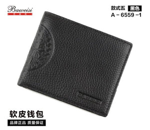 Soft Cowhide Genuine Leather Wallet