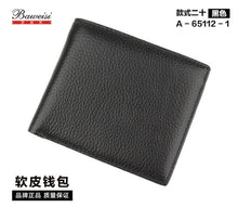 Load image into Gallery viewer, Soft Cowhide Genuine Leather Wallet