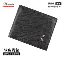 Load image into Gallery viewer, Soft Cowhide Genuine Leather Wallet