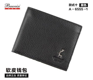 Soft Cowhide Genuine Leather Wallet