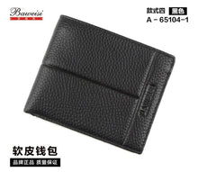 Load image into Gallery viewer, Soft Cowhide Genuine Leather Wallet