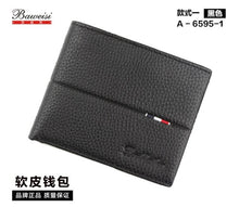 Load image into Gallery viewer, Soft Cowhide Genuine Leather Wallet