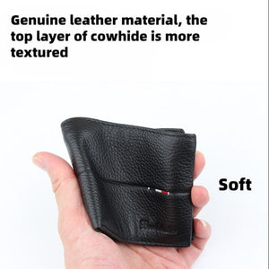 Soft Cowhide Genuine Leather Wallet