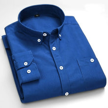 Load image into Gallery viewer, Men's Corduroy Shirt Cotton Slim Fit