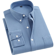 Load image into Gallery viewer, Men's Corduroy Shirt Cotton Slim Fit
