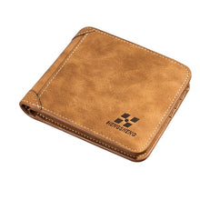Load image into Gallery viewer, Men's Wallet Leather Billfold Slim Hipster Cowhide