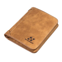 Load image into Gallery viewer, Men's Wallet Leather Billfold Slim Hipster Cowhide